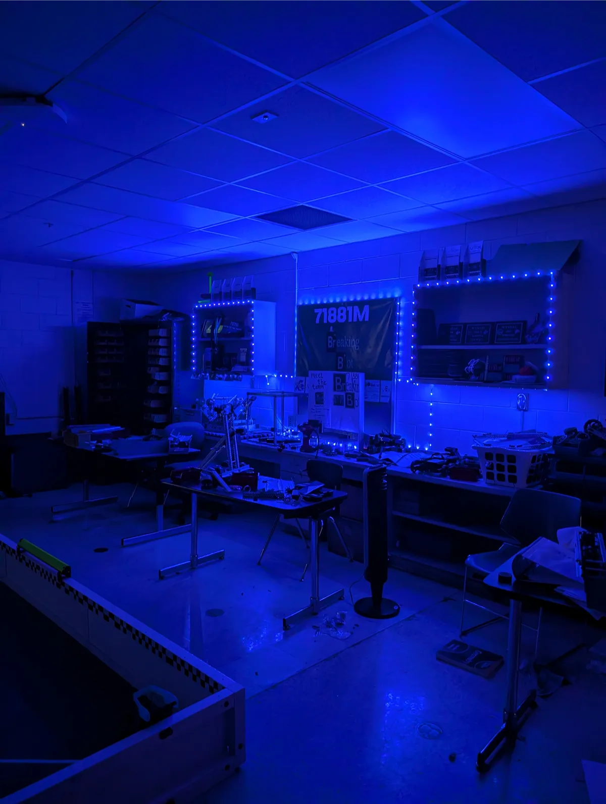 Side Of Robotics Room Display